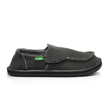 Sidewalk Surfers Sanuk Vagabond Enfant Noir | FR 305ZUT